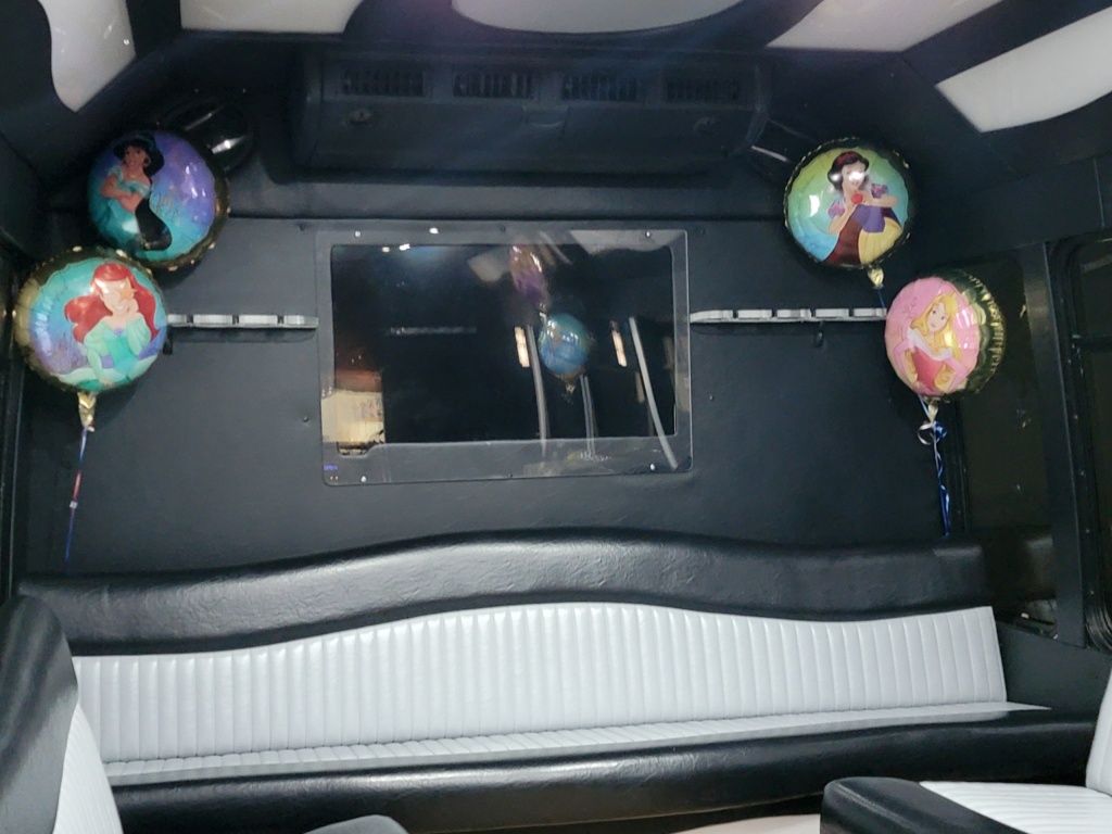 Interior of the vehicle